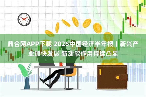 鼎合网APP下载 2026中国经济半年报丨新兴产业加快发展 新动能作用持续凸显